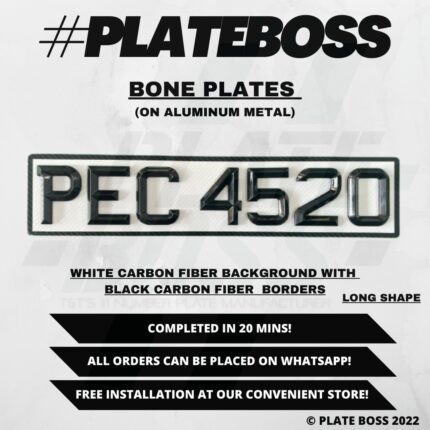 White Carbon Fiber Background with Black Carbon Fiber Borders