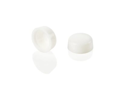 White Bolt Caps