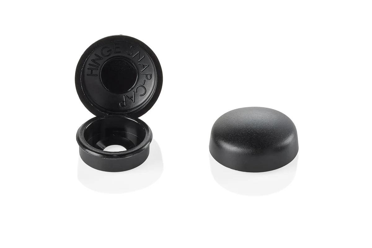 Black Screw Caps