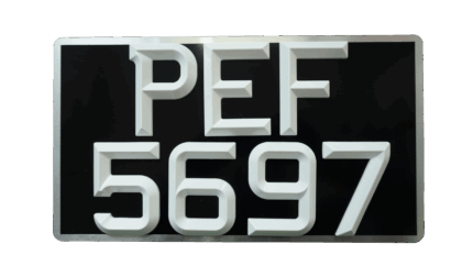 Regular Bone Plates on Aluminum Metal